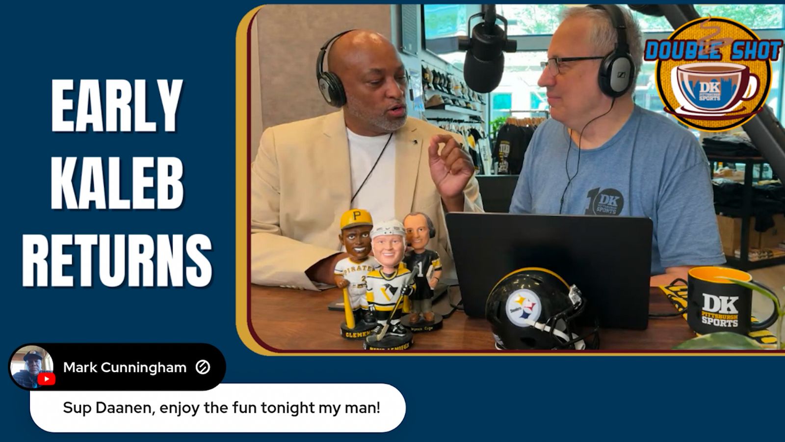DK’s Double Shot of Steelers: Early Kaleb returns taken in Downtown (Videos)